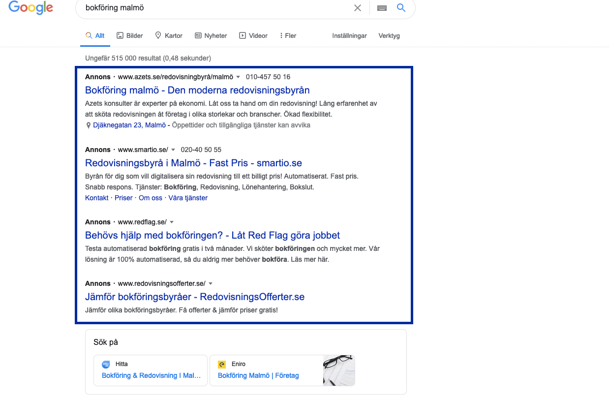 Sökresultat